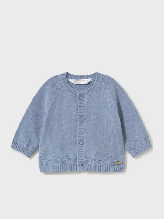 Mayoral Kinder-Strickjacke Baumwoll Grau