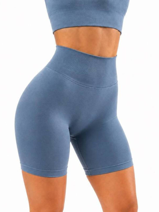 Training Women's High Waist Leggings & Push Up Blue Sapphire