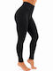 Training Women's Leggings High Waist & Push Up Black