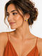 Liva Fashion Purple Stud Earrings