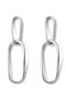 Touch Dangle Earrings 425 48 Silver