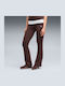 Essentials Damen Jogginghose Ausgestellt Braune