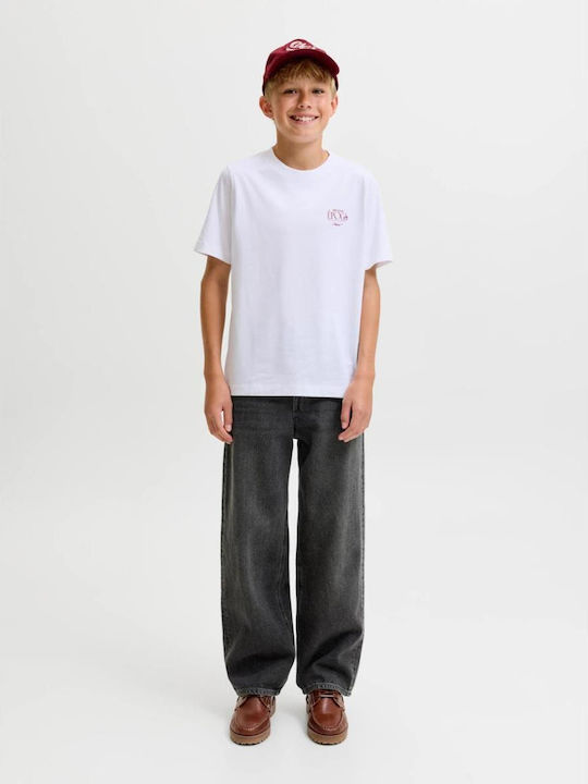 Jack & Jones Παιδικό Τζιν Παντελόνι Μαύρο