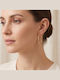 Grekas Silver Gold Plated Hoop Earrings