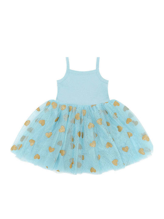 Bob & Blossom Mädchenkleid Hellblau Bob & Blossom Mädchenkleid Hellblau