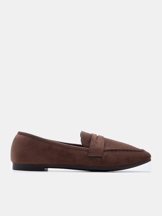 Women's Loafers In Brown Color