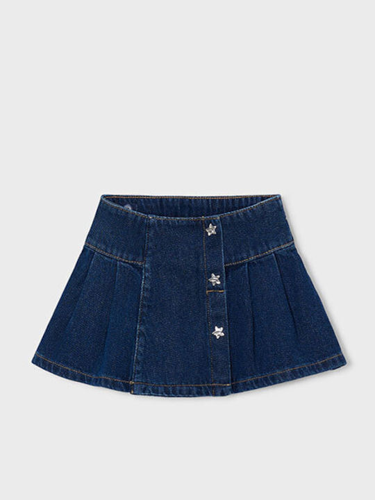 Fustă pentru copii din denim albastră