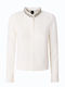 Women's Knitted Cardigan with Buttons Ecru