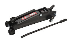 AWTools Hydraulic Trolley Jack with Lifting Capacity up to 53 cm and Load Weight up to 2.25 Tons