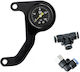 Air Suspension Pressure Gauge Harley Davidson Killer Custom M8 Air Ride Gauge Kit Black Face Gauge 6mm