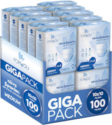 Foryou Πάνες Βρακάκι Ακράτειας Giga Pack 100τεμ Medium