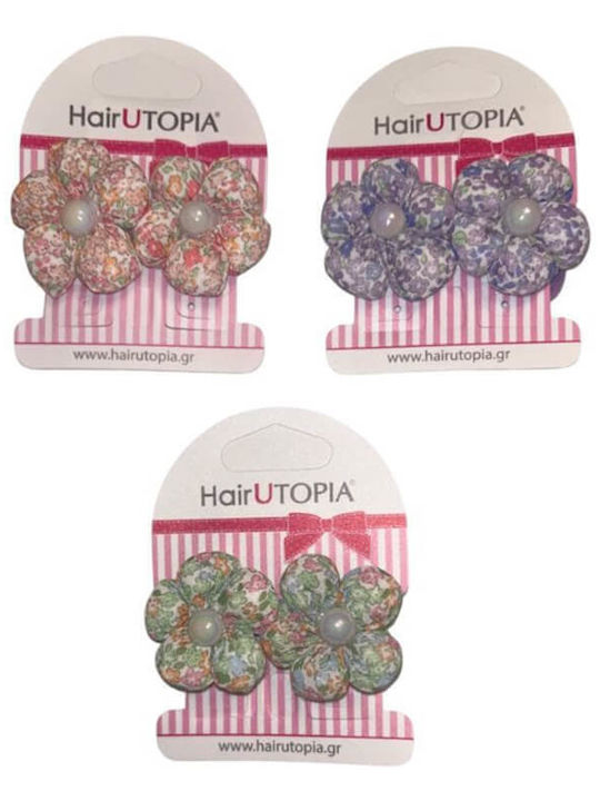 Hair Utopia Σετ Παιδικά Λαστιχάκια Πολύχρωμα 2τμχ