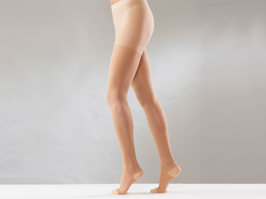 Sanyleg P24 Mm Hg 15-21 Pantyhose Graduated Compression Beige 41169M