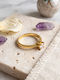 Grekas Single Stone Ring Silver With Zircon
