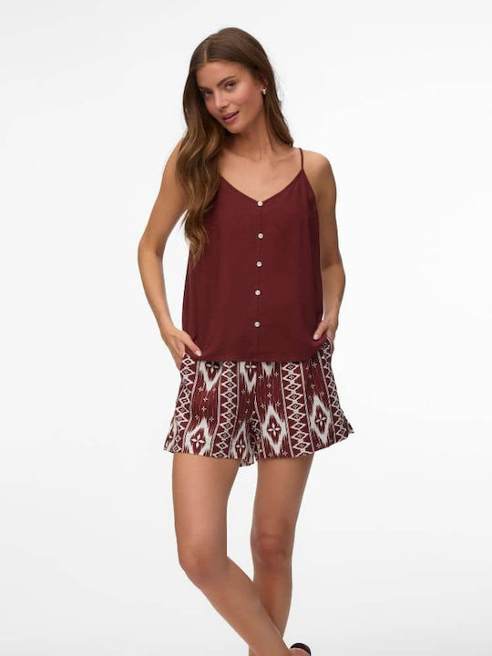 Vero Moda Дамска блуза Бордо