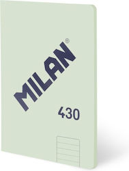 Milan Ruled Notebook A5 48 Paper Sheets Green Milan Ruled Notebook A5 48 Paper Sheets Green