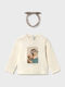 Kids T-shirt Beige