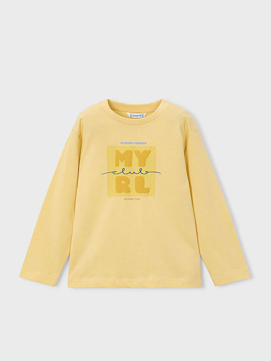Mayoral Kinderoberteile T-Shirt Gelb Basic