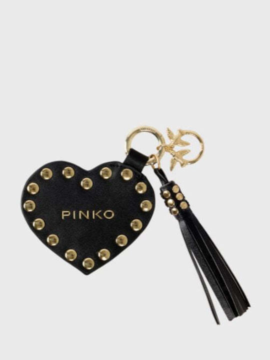 Pinko Studs Heart Charm 107412 A31u Black