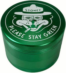 Grinder Dudes Stay Green Aluminum Herb Grinder