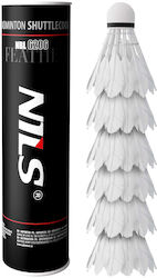 Nils Badminton Shuttlecocks 6 Pieces