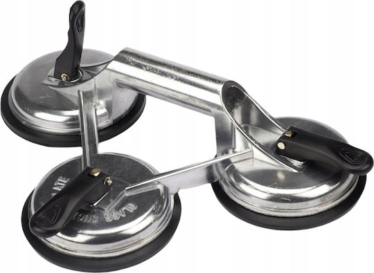Aluminum Triple Window Suction Cup 120 Mm
