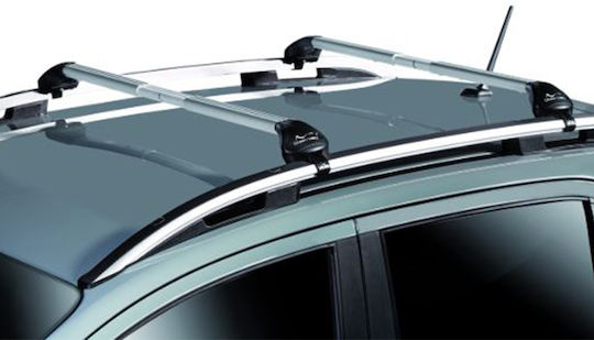 Green Valley Aluminum Car Roof Bars Set with Roof Rack Legs and Lock