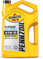 Ulei de motor full sintetic Pennzoil Platinum 5W-30 4,73 L Fabricat în SUA