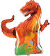 Folie Luftballon Dinosaurier Tyrannosaurus Rote 91cm