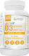 Wish Pharmaceutical Vitamin D3 800IU 20µg Junior Vitamin for Immune Support & Bone Health 120 Chewable Tablets