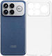 Back Cover Σιλικόνης / Tempered Glass Διάφανο (Poco F8 Ultra)