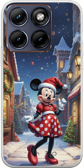 Frogs Weihnachten Cartoons Minnie Motorola Edge 70 Fusion 5G Flexible TPU Transparente Silikon Handyhülle