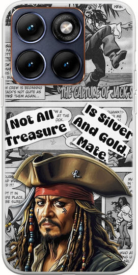 Mobile Phone Case Tv Quotes Jack Sparrow Motorola Edge 70 Fusion 5g Flexible Tpu Transparent Silicone