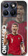Euro 2024 Cristiano Ronaldo Motorola Edge 70 Fusion 5g Flexible TPU Transparent Silicone Case