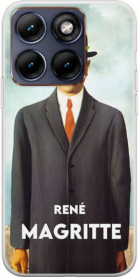 Rene Magritte Case Motorola Edge 70 Fusion 5g Flexible TPU Transparent Silicone