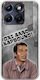 Epic Quotes Case Oxi Allo Karvouno Motorola Edge 70 Fusion 5g Flexible TPU Transparent Silicone