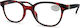 Optosquad Ochelari De Citit +3.50 În Culoare Roșie 8950-3