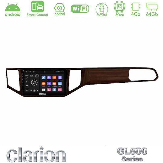 Clarion Car Audio System for Volkswagen Sportsvan 2014-2020 Bluetooth USB WiFi GPS Apple CarPlay Android Auto with 9" Touch Screen
