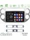 Clarion Ηχοσύστημα Αυτοκινήτου για Volkswagen Tiguan 2016 (Bluetooth/USB/WiFi/GPS/Apple-Carplay/Android-Auto) με Οθόνη Αφής 9"