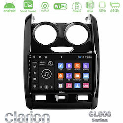 Clarion Auto-Audiosystem Für Dacia Duster 2014-2018 Mit Bluetooth USB Und GPS