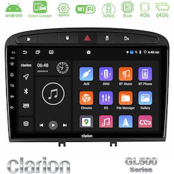 Clarion Ηχοσύστημα για Peugeot 308 / RCZ με Bluetooth, USB & GPS