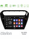 Clarion Car Audio System for Peugeot 301 Citroen C-Elysee Bluetooth USB WiFi GPS Apple CarPlay Android Auto with 9" Touch Screen
