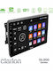Clarion Auto-Audiosystem für Jeep Kommandant / Kompass / Großer Cherokee / Patriot Dodge Kaliber Chrysler 300C / PT Cruiser mit Touchscreen 10"