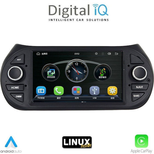 Digital IQ Car Audio System for Peugeot Bipper Citroen Nemo Lexus CT 2008-2018 Bluetooth USB WiFi GPS with 7" Touch Screen