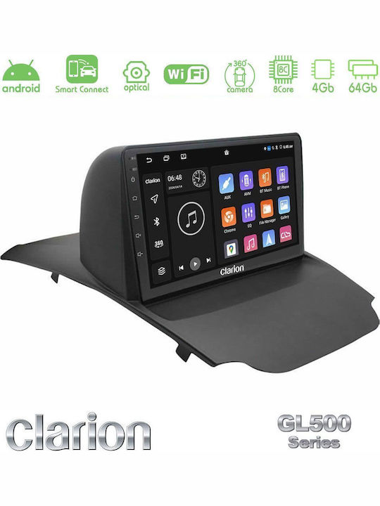 Clarion Car Audio System for Ford EcoSport 2014-2017 (Bluetooth/USB/WiFi/GPS/Apple CarPlay/Android Auto) with 10" Touch Screen
