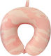 Memory Foam Travel Pillow Pink