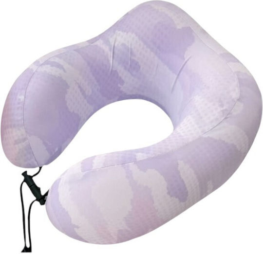Travel Pillow Memory Foam Purple