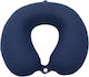 Travel Pillow Memory Foam Blue