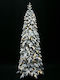 Weihnachtsbaum Snowfall Tannenbaum Chionismeno 210cm mit Beleuchtung LED