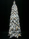 Christmas Tree Snowfall Fir Snowy 180cm with LED Lighting